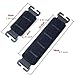 DraCra 2 Pack Molle Patch Panel Straps with Dual Sided Hook and Loop Attachment Morale Patch Mount Adapter Molle Straps for Military Tactical Backpack American Flag Patches Molle Admin Pouch Pouches