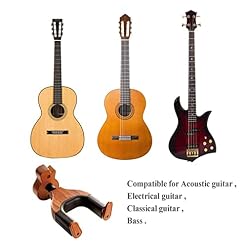JHHDP Montoir en Bois Mount Guitar Hanger Titulaire Hook Keeper Suspension Suspension Facile à Installer - Les Beatles, Paul McCartney, John Lennon, RIngo Starr, George Harrison JHHDP Montoir en Bois Mount Guitar Hanger Titulaire Hook Keeper Suspension Suspension Facile à Installer – Image 4