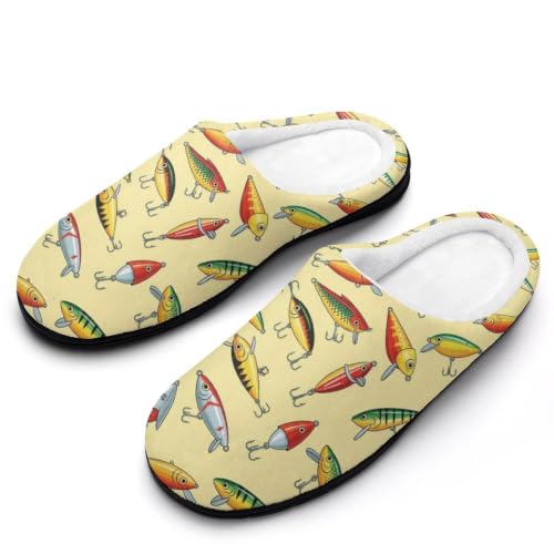 SESLFLKPJK Women Girls Fluffy Lures Living Room Slippers