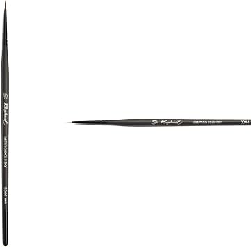 Raphael Stradivarius Synthetic Kolinsky Watercolor Brush, Round, 4/0