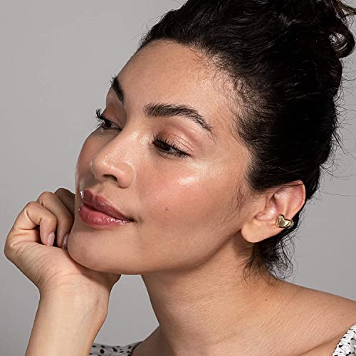 Chunky Heart Ear Cuff Earrings Gold Clip On Earring Fake Earring Non Piercing Helix Cartilage Earring Dainty 14K Gold Plated Hypoallergenic… #TOP1