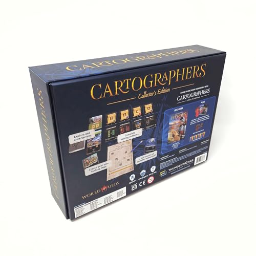 Cartographers Heroes Collector's Edition juego de mesa miniatura 6