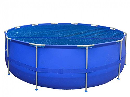 Jilong Solarplane Ø 270cm Poolheizung Poolplane für Frame Pool Becken Gr. Ø 300- 305 Stahlrahmen Stahlrohr Frame Pool Schwimmbecken Schwimmbad Solar Abdeckung Familienpool Cover