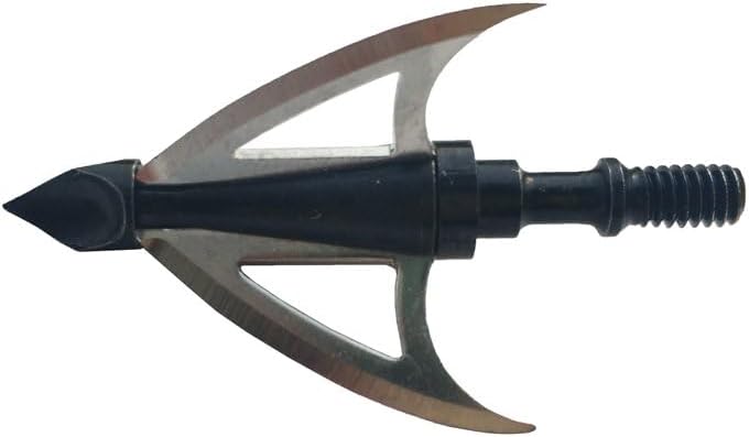 SHARROW Archery Arrow Heads 3 Blades 100 Grain Hunting Broadheads Screw-in Arrow Tips with Arrow Box for Compound Bow Recurve Bow