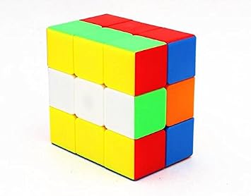 CuberSpeed 3x3x2 Stickerless Cuboid Magic Cube - Tower Shaped 332 Style