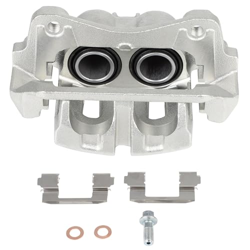 Image of 19B3102 Front Left Disc Brake Caliper w /Bracket