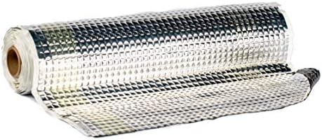 Mata aluminiowa butylowa, samoprzylepna, 50 x 400 cm, izolacja akustyczna pojazdu, 2 mm, izolacja akustyczna do samochodu, kauczuk butylowy, 50 x 400 cm