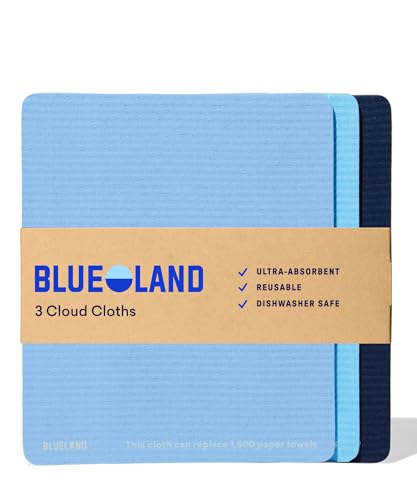 Reusable Ultra-Absorbent Swedish Dish Cloth (3 Pack)