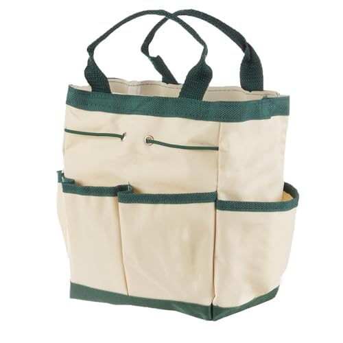 Set de jardín 8 piezas con bolsa de lona beige miniatura 5