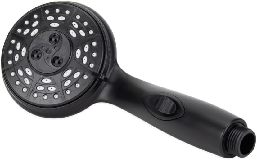 Premium RV Marine Shower Head Black