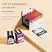 ejet 63XL Ink Cartridge Combo Pack Replacement for HP 63 Ink 63XL Ink Cartridges Black and Color for OfficeJet 3830 4650 5255 5258 4655 4652 3833 Envy 4520 4512 DeskJet 1112 3630 (1 Black,1 Tri-Color)