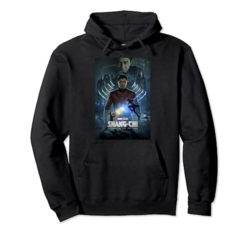 Image of Marvel Shang-Chi Ten Rings Group Shot Poster Pullover Hoodie