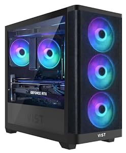 VIST ARGB Ryzen 5 5500 RX 6600 XT 16GB SSD 1TB WiFi W11