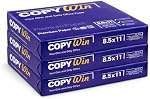 Copier la victoire A1 Papier de bureau premium, A4 Taille, 97 Luminosité, 8,5x11, 500 Feuilles, boîtes de 3