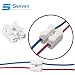 Senven® 68Pcs CH2 Conector Cable Resorte, Bloque de Terminal Rápido de Resorte...