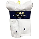 [ラルフローレン] ソックス 6PACK CREW SOCKS F