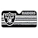 NFL Oakland Raiders Universal Auto Shade, Large, Black