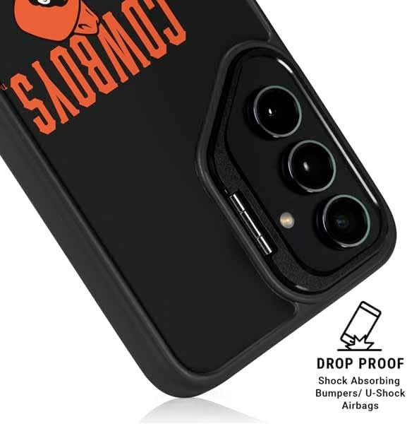Skinit Kickstand Phone Case Compatible with Galaxy S24 Plus - Officially Licensed Oklahoma State University OSU Ride Em Cowboy Design