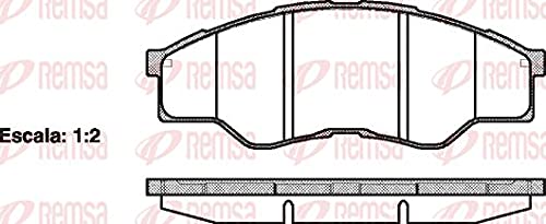 Remsa 1266.00 Pastiglia Freno