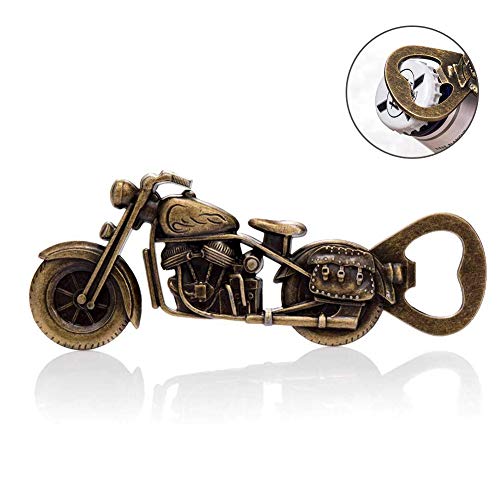 Cloud speeding Abridor De Motocicleta, Abrebotellas De La Motocicleta De La Aleación del Cinc, Abrebotellas De La Cerveza De La Fiesta del Bar De La Fiesta De La Boda(Yellow)