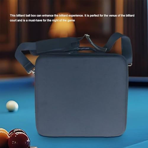Estuche para bolas de billar y bolsa de almacenamiento portátil acolchada 5