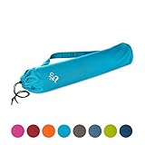 MUCHO ESPACIO PARA ESTERILLA Y ACCESORIOS: la bolsa para yoga ofrece espacio suficiente para esterillas de yoga de hasta 65 cm de ancho y accesorios yoga. Con bolsillo interno adicional para dinero, llaves y cosas pequeñas.