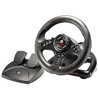 SUBSONIC Superdrive - Rennlenkrad SV450 Racing Wheel lenkräd mit Pedalen, Shift & Vibration - Xbox X/Series, Switch, PS4, Xbox One, PC (programmierbar für alle Spiele) – Ansicht 1