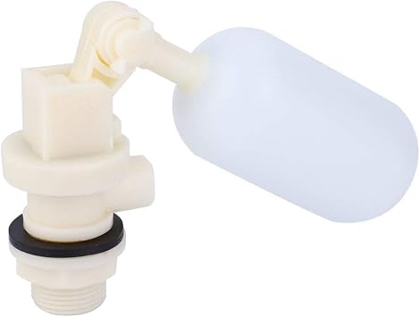 3/4 inch Float Valve, DN20 Plastic Small Float Control Valve, Liquid Water Level Sensor Switch, Hydraulic Control Float Switch, for Water Supply Equipment