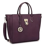 Dasein Women Handbags Purses Large Tote Shoulder Bag Top Handle Satchel Bag for Work