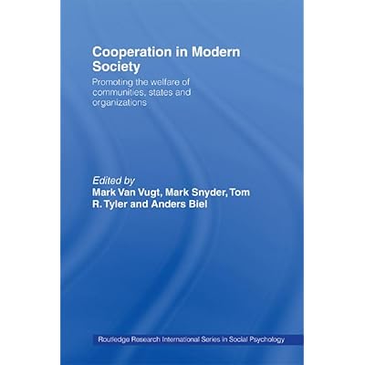 Cooperation in Modern Society