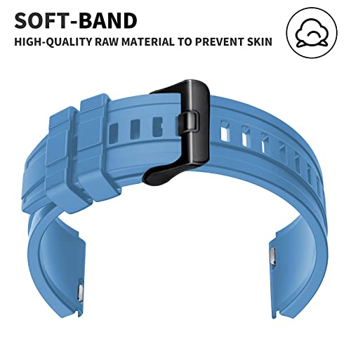 FunBand kompatibel mit HUAWEI Watch Ultimate/Huawei Watch Gt 2, 22mm Magnetisches Armband weiches Textur Silikon Ersatzarmband ist f&uuml;r Garmin Venu 2/Garmin Vivoactive 4/Garmin Fenix 5 Smart Watch