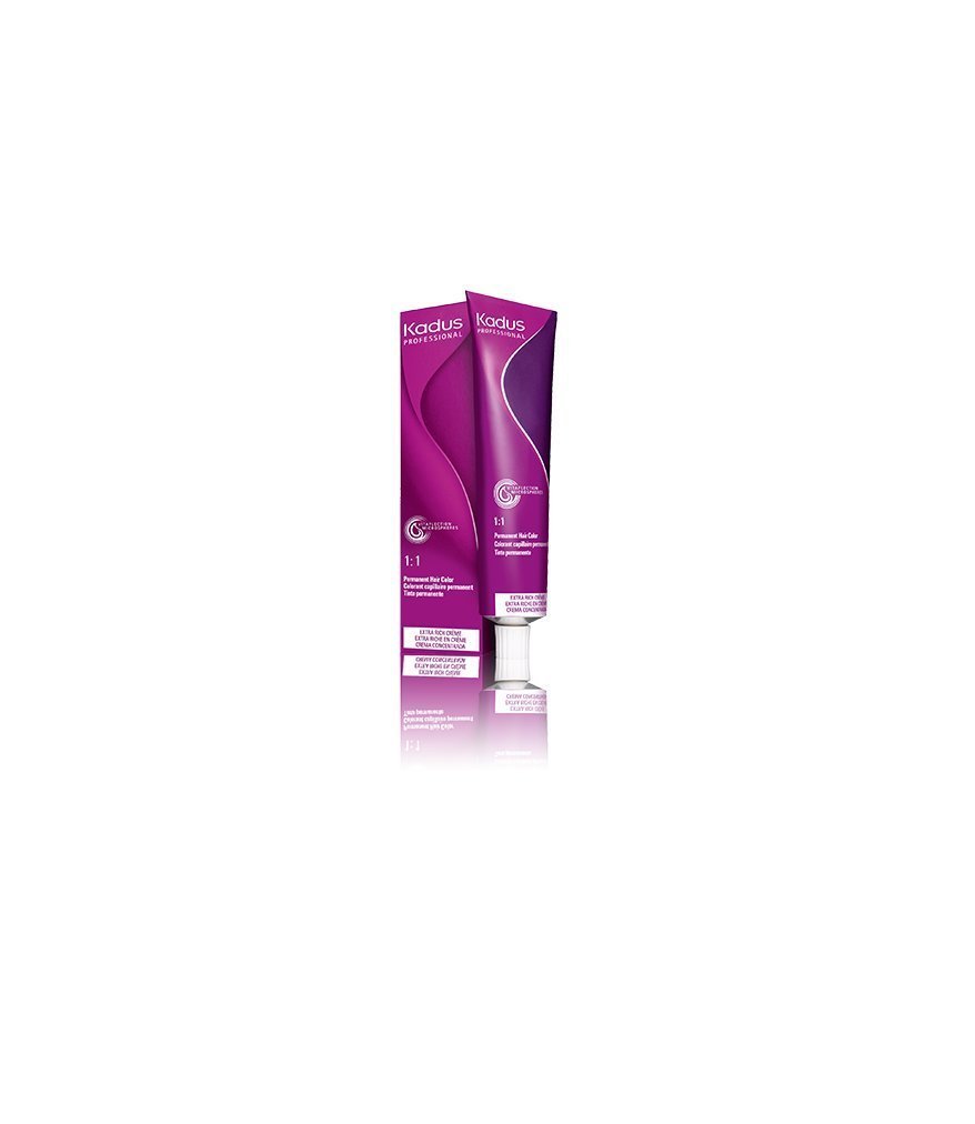 Kadus Permanent Tint 60 Ml Farbe 6/4 – Intensive, Langanhaltende Haarfarbe Mit Pflegenden Lipiden