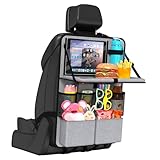 【Facile à installer】Ce sac de rangement pour siège auto est compatible avec la plupart des voitures et est équipé de sangles réglables, ce qui facilite sa fixation sur la banquette arrière ou avant. Facile à installer et très stable, il permet de garder l'espace de la voiture bien rangé.