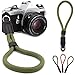 Lens-Aid - Cinturino da Polso per fotocamera – Cordino da polso per fotocamera, Ottica in corda, Ideale per Canon, Nikon, Sony, Fujifilm, Olympus, Leica (verde)