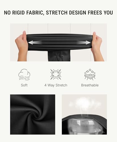 Image of FeelinGirl Women Tank Tops Shapewear: Tummy Control Compression Tank V Neck Seamless Body Shaper Camisole Tops for Women