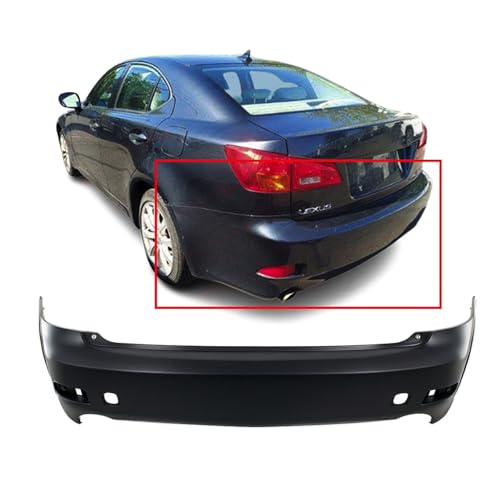 Image of FitParts Compatible with Lexus IS 250 350 2006-2008 Rear Bumper Cover