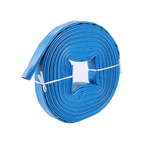 Manguera de jardín Manguera de agua expandible Manguera de riego for jardín, huerto, tierras de cultivo, paisajismo, riego, ropa, manguera azul de riego(2inch(50mm))