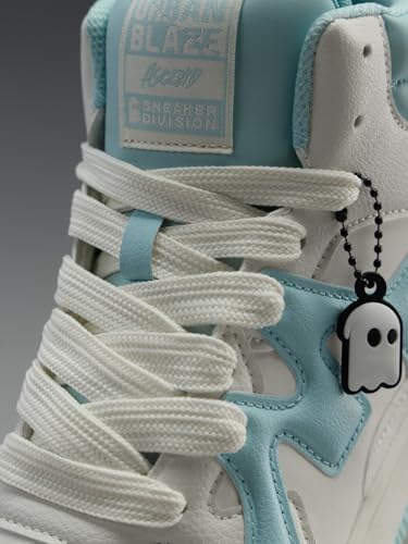 Image of The Souled Store UBZ Ascend: Men and Boys High Top Sneakers | Colourblocked Trainer with Durable PU, Padded Collar & Superior Grip Outsole