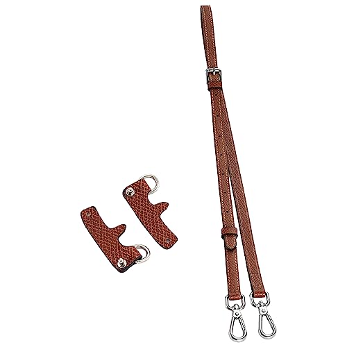 Image of Chispee Leather Shoulder Strap Replacement Set, Adjustable Purse Strap Extender for Crossbody Bag Conversion