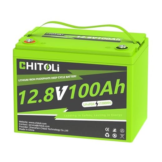 CHITOLI 12V 100Ah BCI Group 24 LiFePO4 Battery, Max. 15000 Deep Cycle Lithium Rechargeable Battery, Built in 100A BMS for RV, Trolling Motor, Camping, Marine, Home Energy Storage
