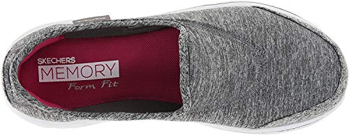Skechers Womens Gowalk - Lead Grey Slip-On - 8.5
