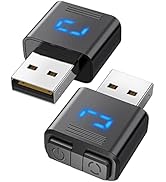 Meatanty USB Mouse Jiggler Tiny Undetectable Mouse Mover with Separate Mode and ON/OFF Buttons,Di...