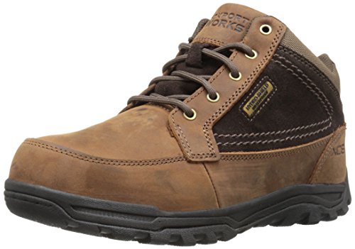 Rockport Work Men's Trail Technique Mid RK6671 Industrial and Construction Shoe, Brown, 10