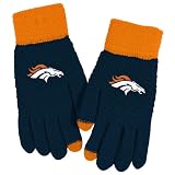 Littlearth NFL Denver Broncos Waffle Knit Glove