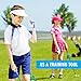 Arrowbash Golf Training Grip Right Handed Swing Grip Trainer Aid Tool for Men Club Accessories (Blue,4 Pcs)