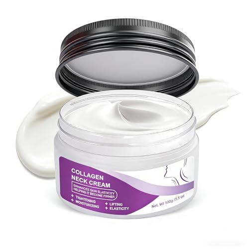 Retinol & Collagen Neck Firming Cream - Visibly Smooths Crepey Neck Skin & Deep Lines, Tightens and Lifts for a Hydrated, Youthful Look, Anti-Aging Face Care Cream for Women & Men 100g