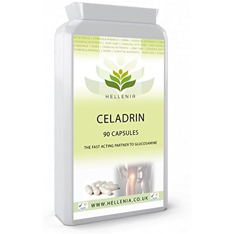 Hellenia Celadrin® 500mg | 90 Capsules | Potent Joint Care Supplement | Vegan Friendly | UK Manufactured Cover