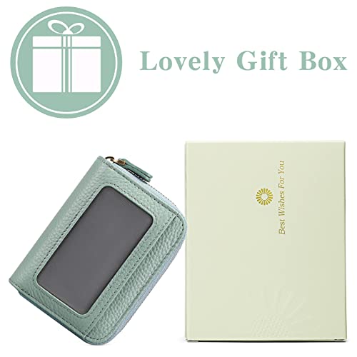 Goiacii Small Genuine Leather Wallet For Women, Rfid Blocking Credit Card Holder Wallet #TOP5