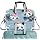 Bolsa para portátil con diseño de panda acuarela y correa ajustable miniatura 7