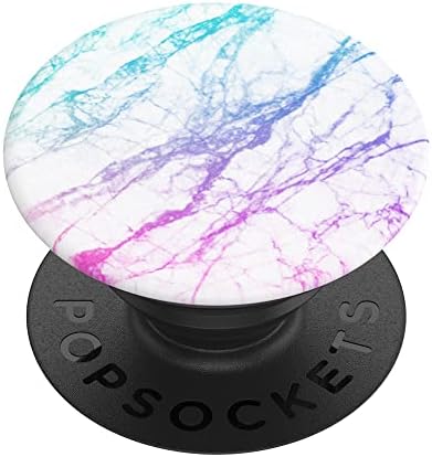 ​​​​PopSockets Phone Grip with Expanding Kickstand, PopSockets for Phone - Unicorn Marble Spectrum